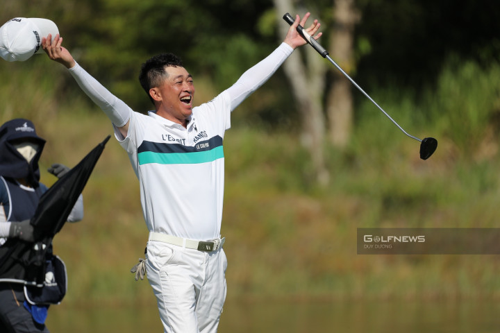 Jamie Bảo Nguyễn lập kỷ lục điểm số tại sân Vinpearl Golf Nam Hội An