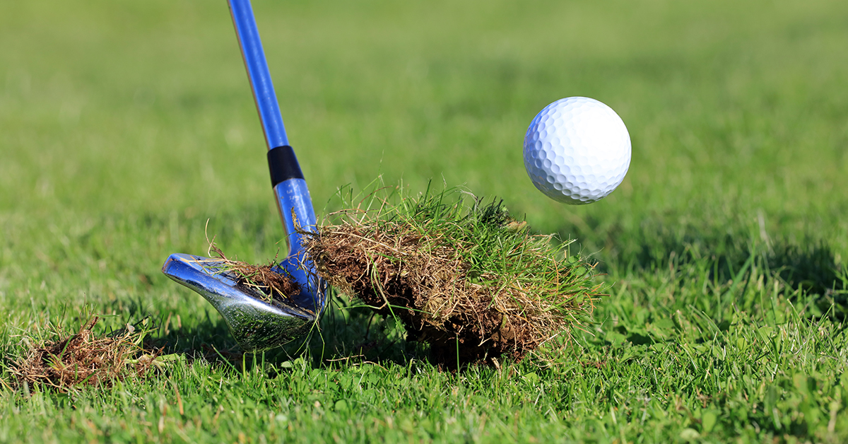 Divot và quy tắc ứng xử của Golfer trên sân