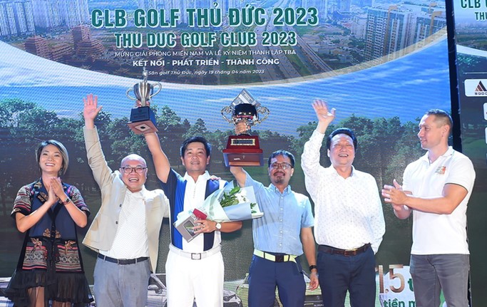 Golfer Phạm Quốc Phương vô địch giải golf CLB Thủ Đức 2023