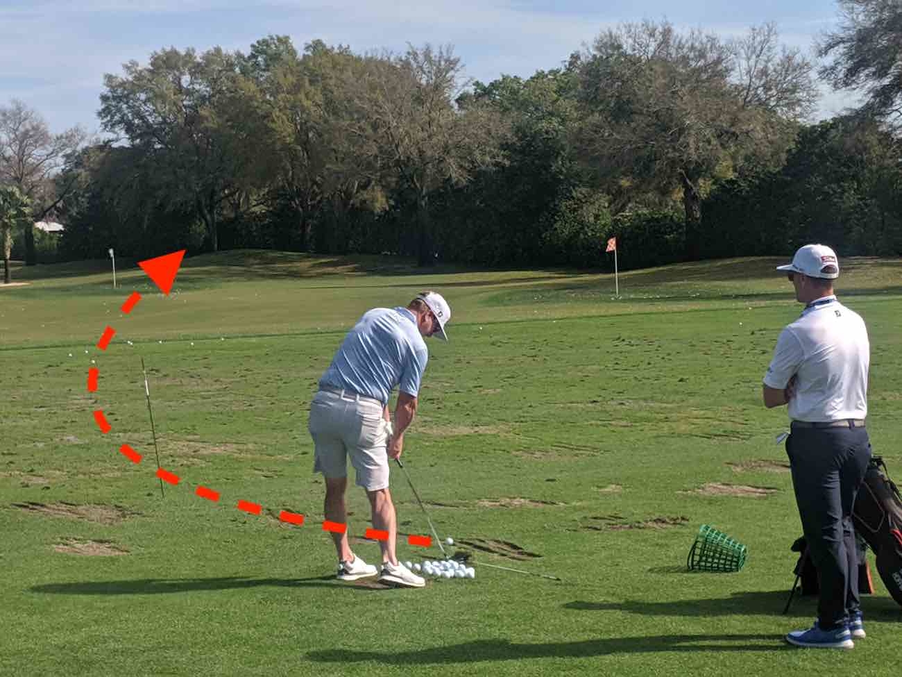 Những điểm khác biệt khi ra sân tập của golfer chuyên nghiệp