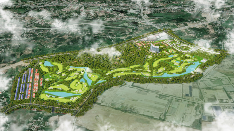Phú Thọ sắp có sân golf đầu tiên