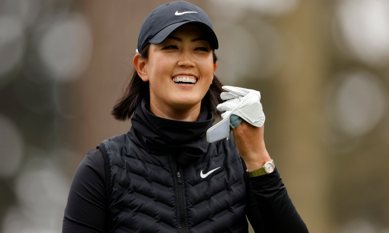 Ngọc nữ làng golf Michelle Wie tái xuất sau khi sinh con
