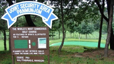 Camp Bonifas - sân golf nguy hiểm nhất thế giới