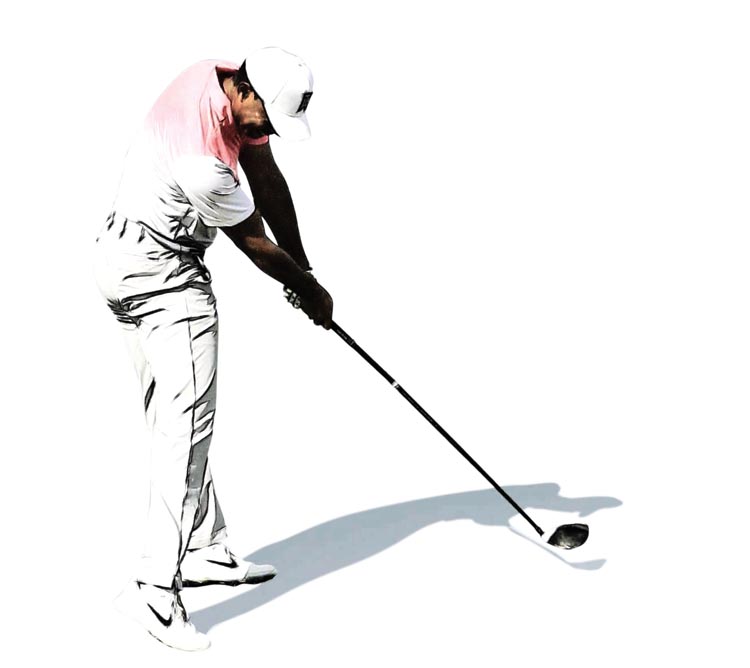 Học Tiger Woods cách swing xa và chuẩn xác nhất