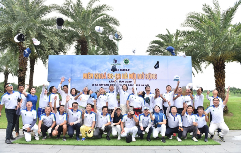 CLB Golf 96-99 Hà Nội tổ chức outing chào Xuân 2022