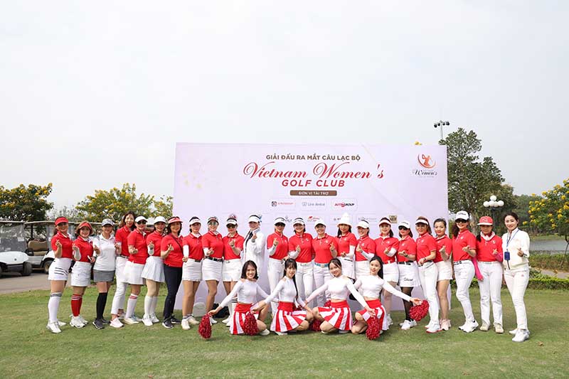Phong trào Golf nữ phát triển mạnh mẽ qua giải đấu “Vietnam Women’s Golf Club”