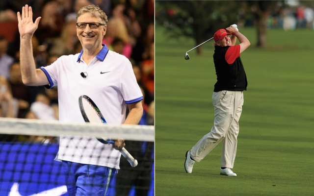 Hơn 1/4 người giàu nhất thế giới chơi golf trong thời gian rảnh
