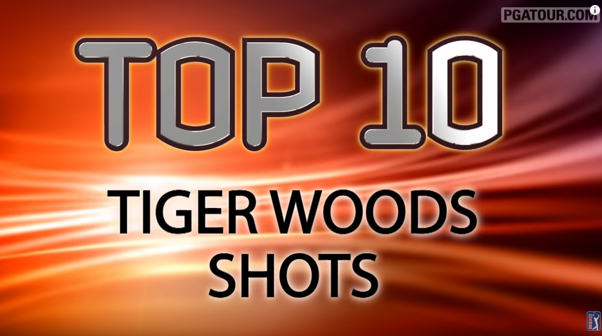 10 cú đánh hay nhất của Tiger Woods tại PGA Tour